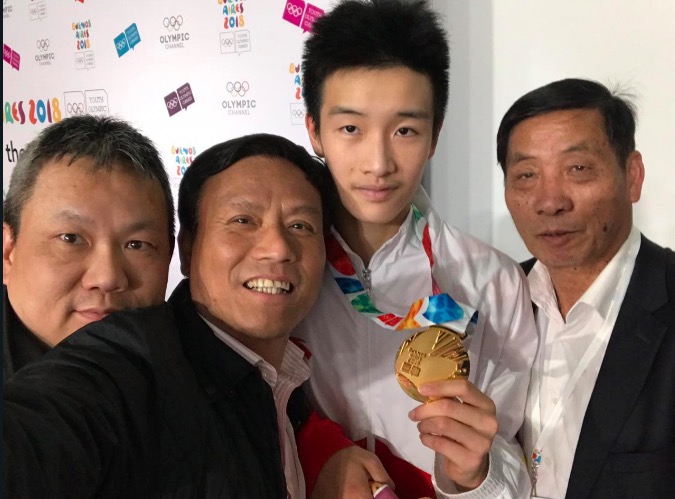 青奥会李诗沣摘金王祉怡夺银