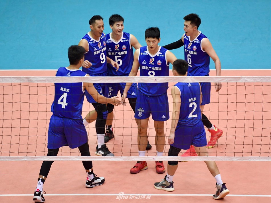 男排全锦赛江苏3-0河南
