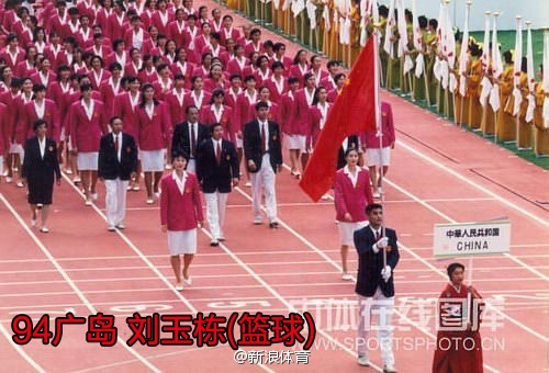 盘点历届亚运会开幕式中国旗手