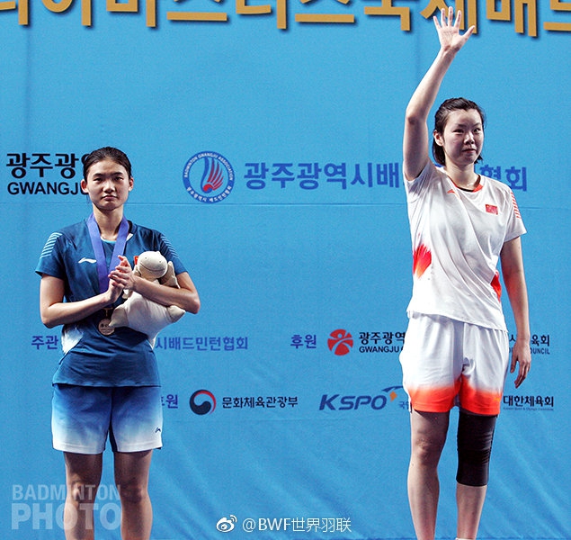 韩国大师赛李雪芮女单夺冠