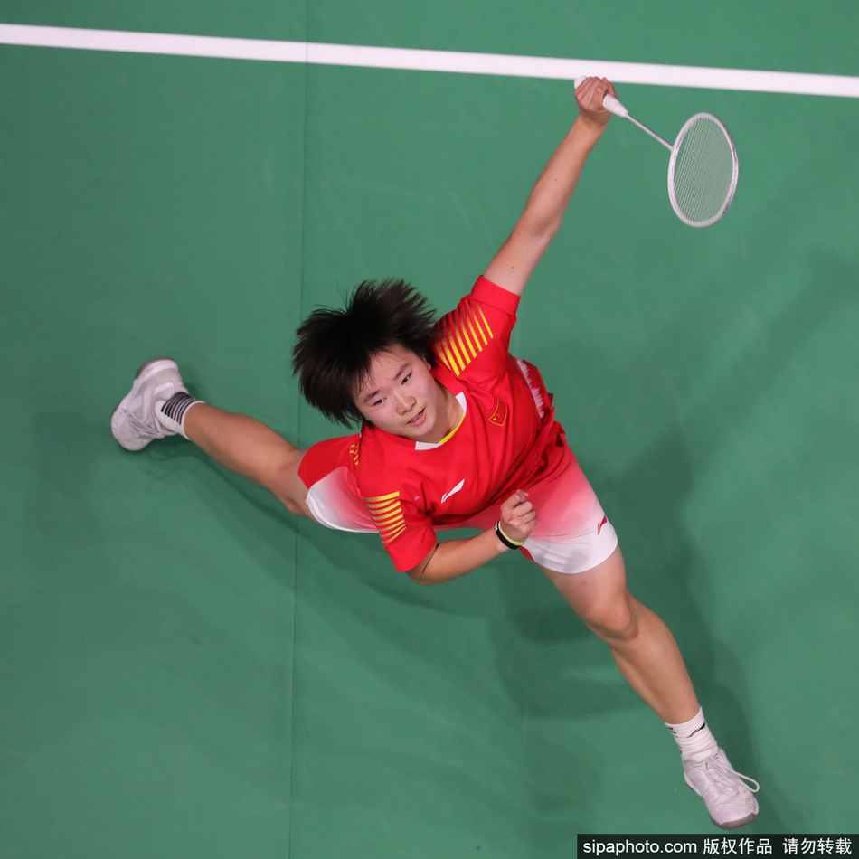 亚运羽球女团中国进决赛