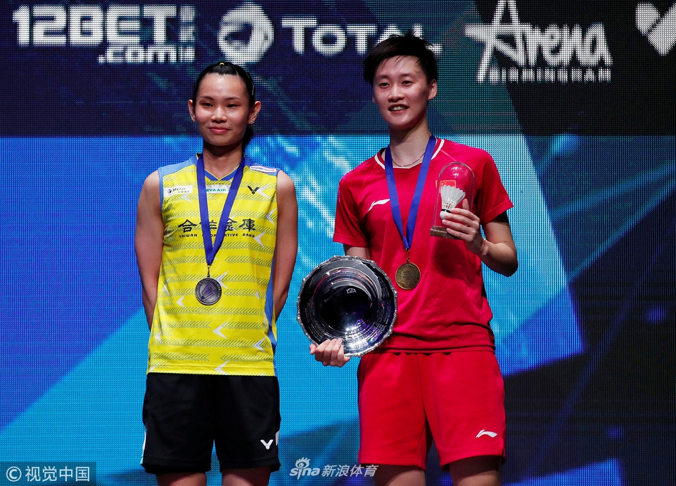 全英赛陈雨菲夺冠颁奖图集