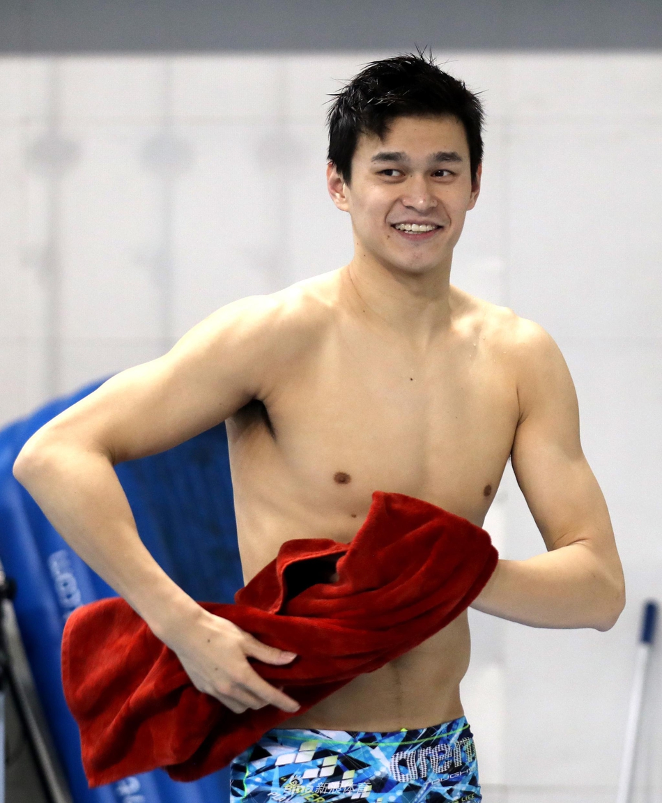 孙杨领衔国家游泳队备战东奥