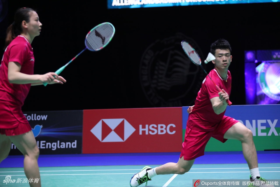 全英赛郑思维／黄雅琼进八强