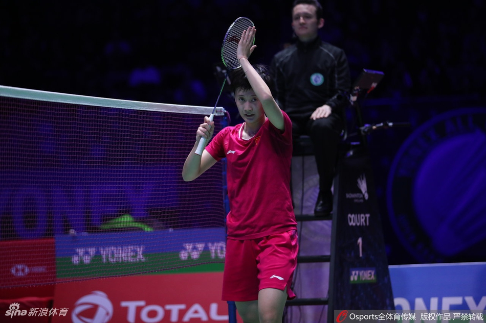 全英赛陈雨菲2-0横扫进决赛