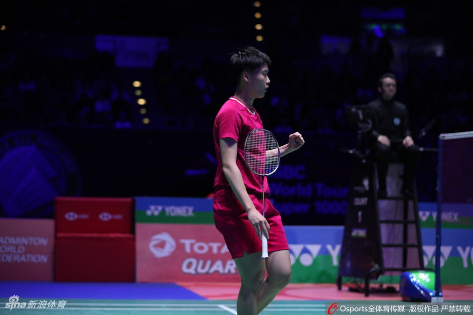 全英赛陈雨菲2-0横扫进决赛