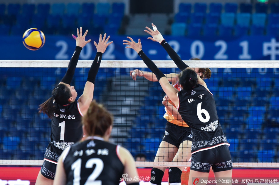 女排联赛天津3-0北京