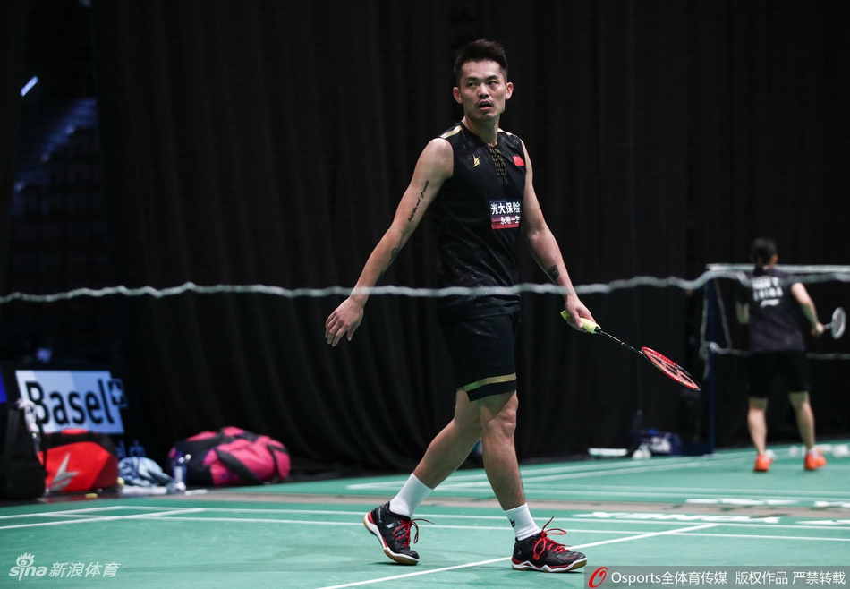 林丹备战训练世锦赛