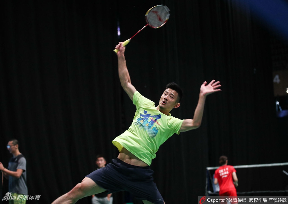 谌龙备战训练世锦赛