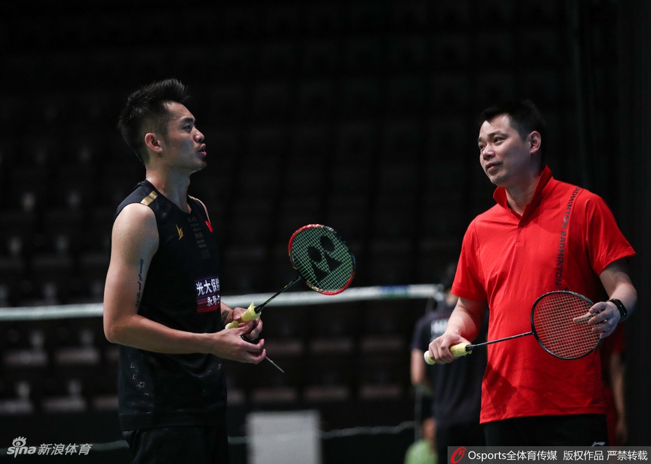 林丹备战训练世锦赛