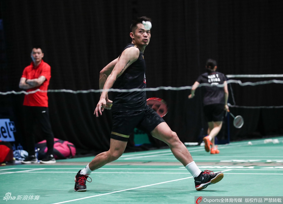 林丹备战训练世锦赛