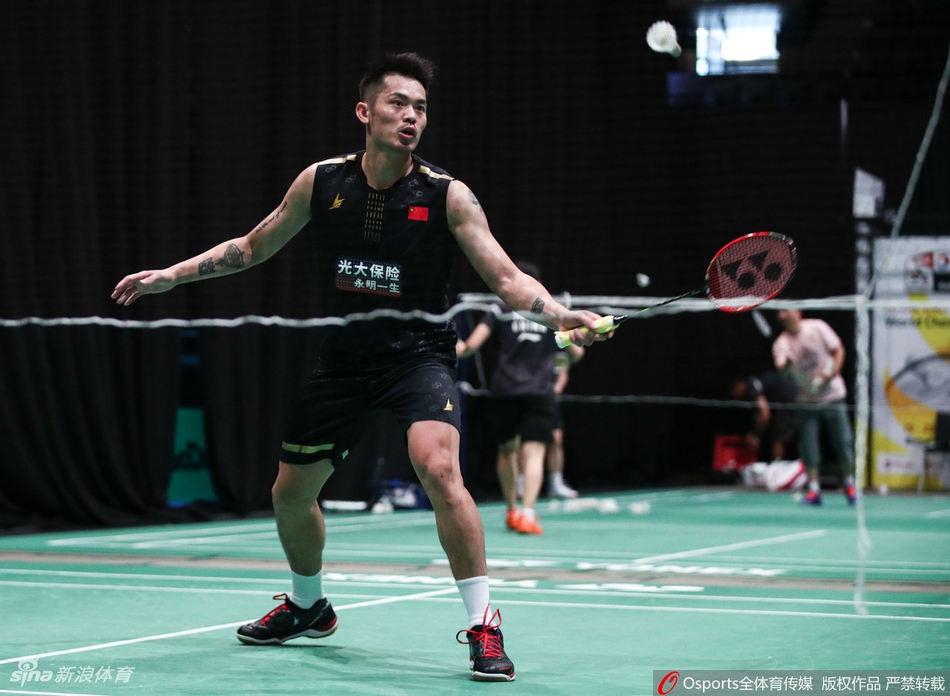 林丹备战训练世锦赛