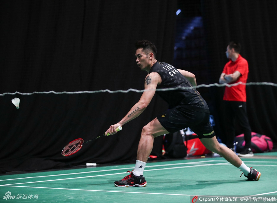 林丹备战训练世锦赛