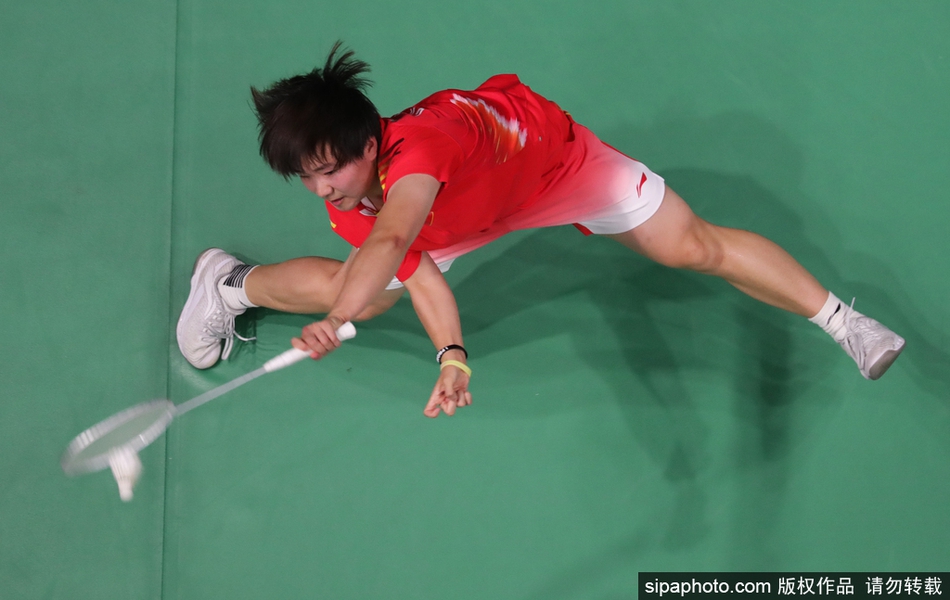 亚运羽球女团中国进决赛