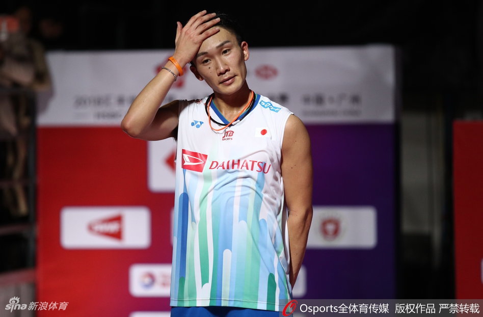 羽联总决赛男单颁奖仪式