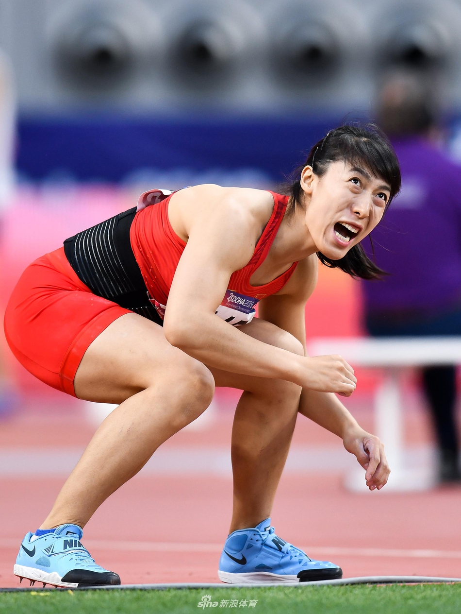 田径亚锦赛吕会会成功夺冠