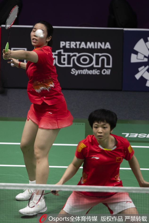 亚运羽球女团中国进决赛