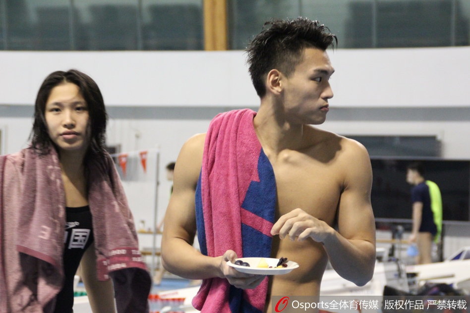 中国游泳队备战亚运会