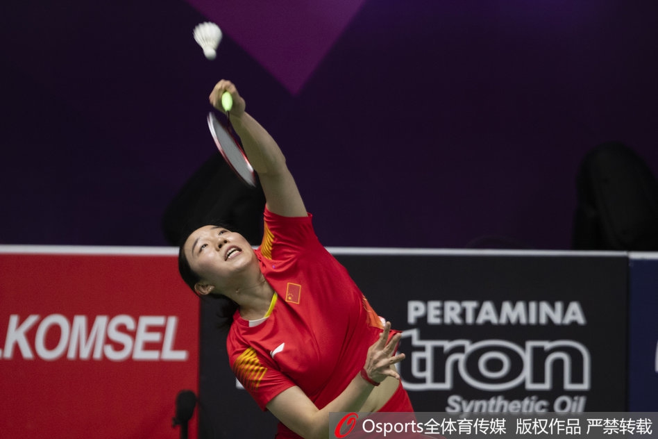 亚运羽球女团中国进决赛