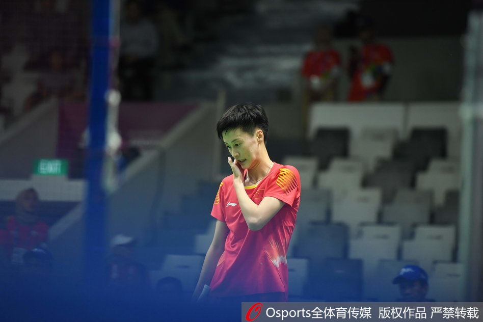 亚运羽球女团中国进决赛