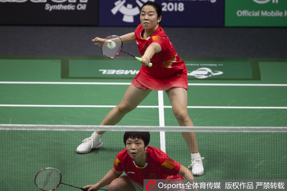 亚运羽球女团中国进决赛