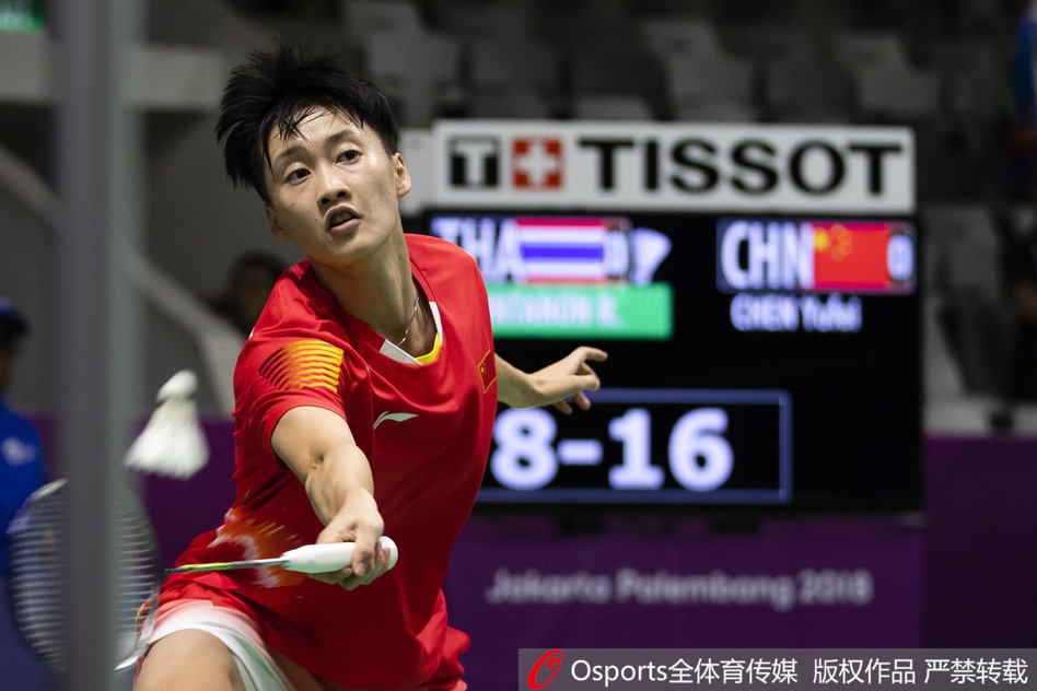 亚运羽球女团中国进决赛