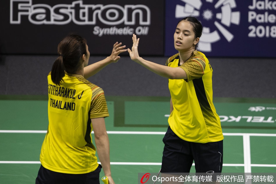 亚运羽球女团中国进决赛