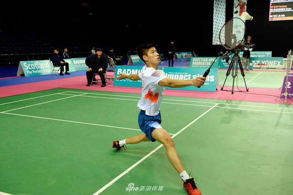 苏格兰赛国羽包揽男单冠亚军