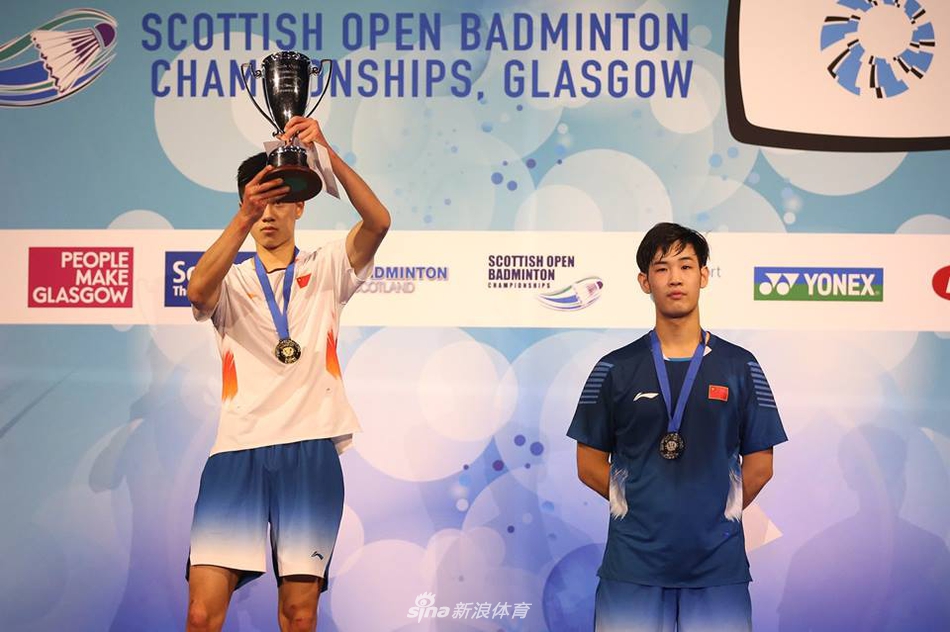 苏格兰赛国羽包揽男单冠亚军