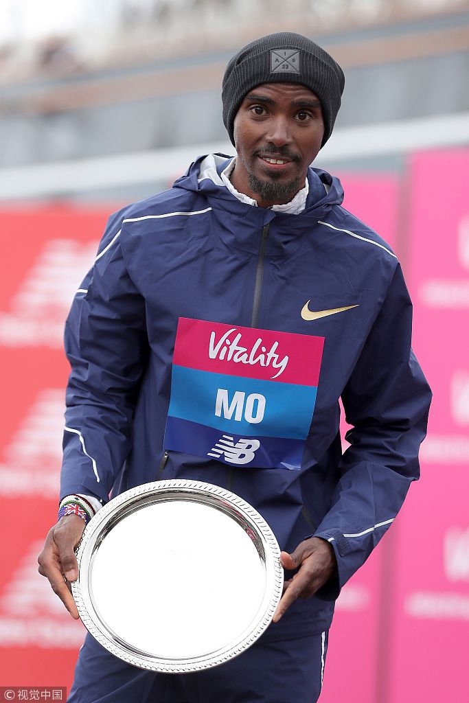 伦敦半马法拉赫轻松折桂