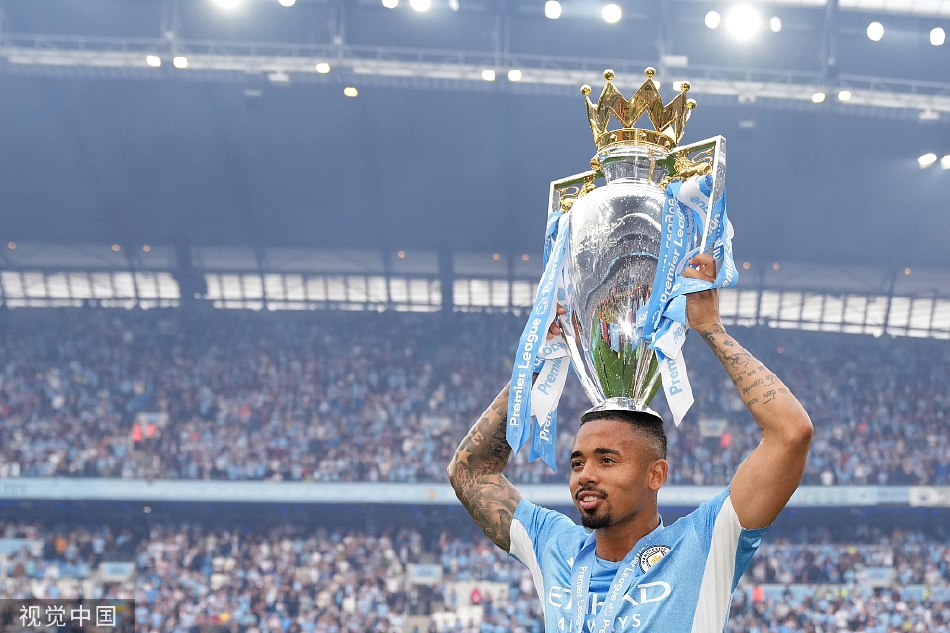 [英超]曼城3-2逆转卫冕英超