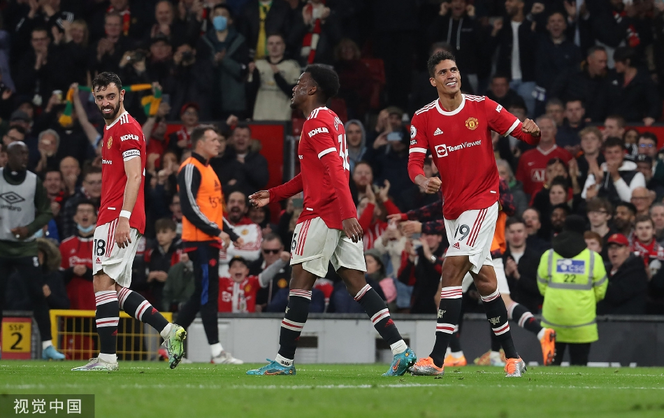 [英超]C罗破门 曼联3-0完胜