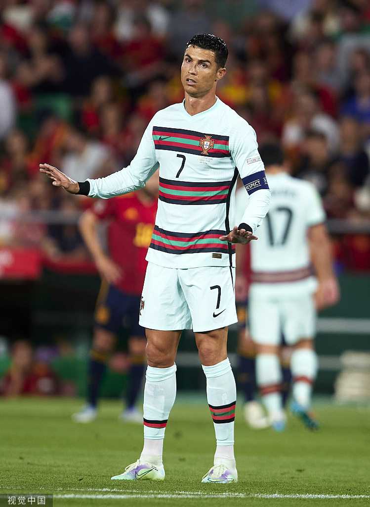 [欧国联]西班牙1-1葡萄牙