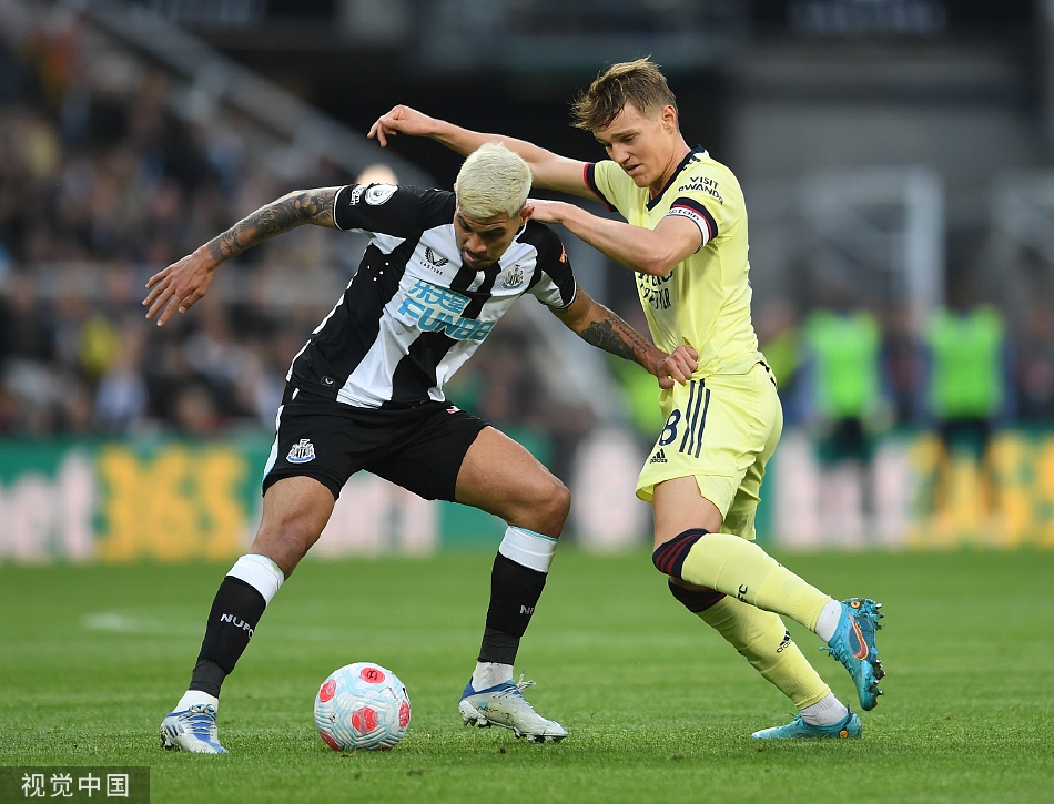 [英超]阿森纳0-2纽卡争四堪忧