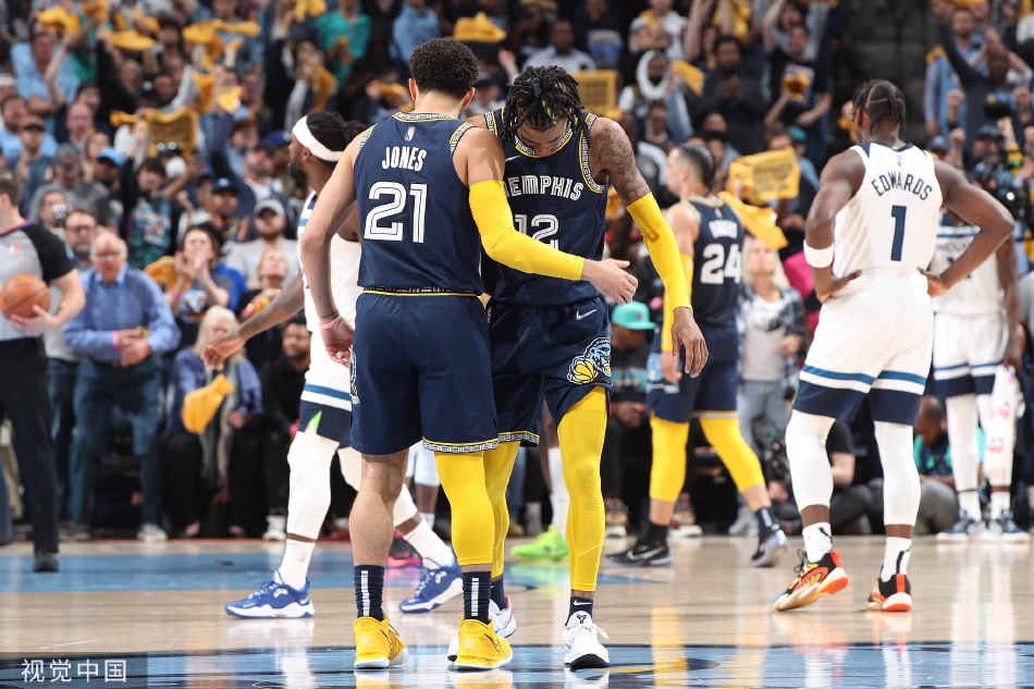 [NBA季后赛]灰熊111-109森林狼