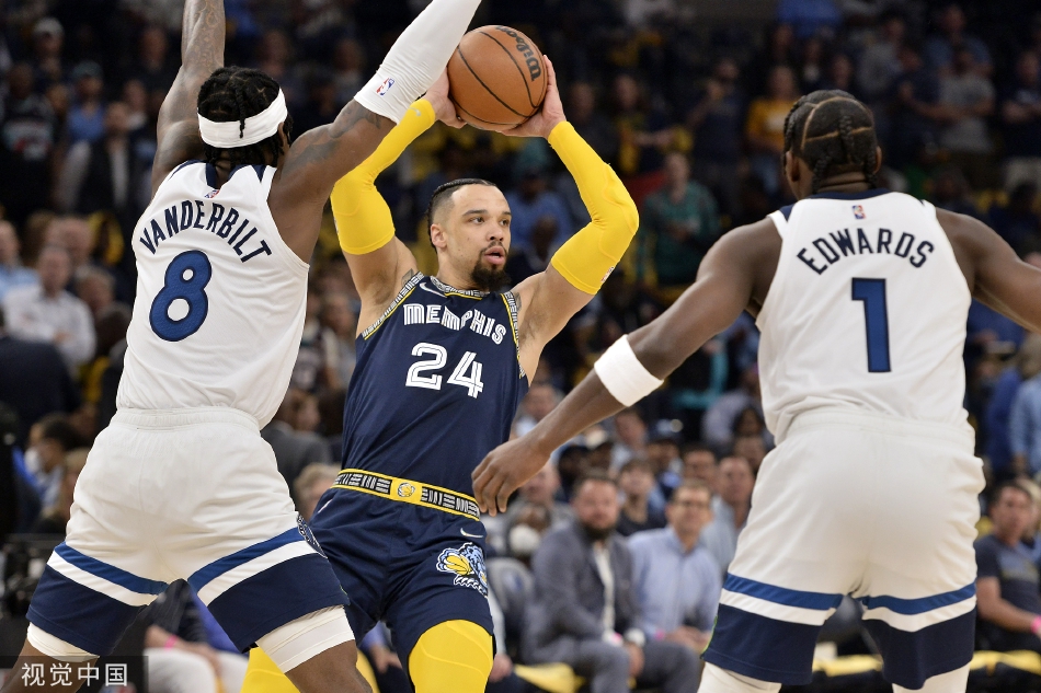 [NBA季后赛]灰熊111-109森林狼