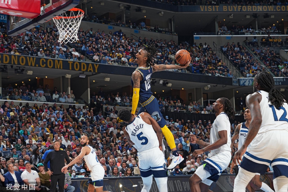 [NBA季后赛]灰熊111-109森林狼