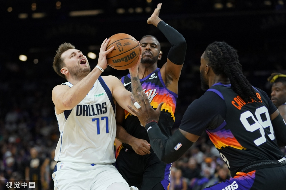 [NBA季后赛]独行侠114-121太阳