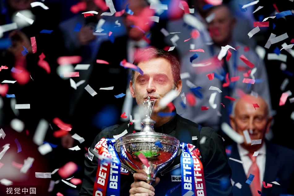 [斯诺克世锦赛]奥沙利文第7次夺冠