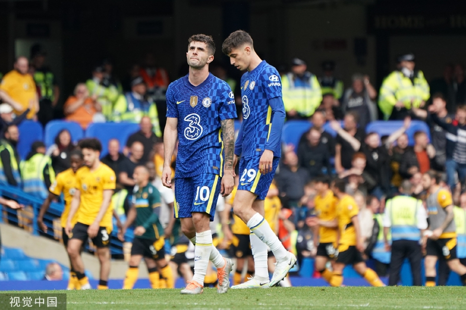 [英超]切尔西2-2狼队