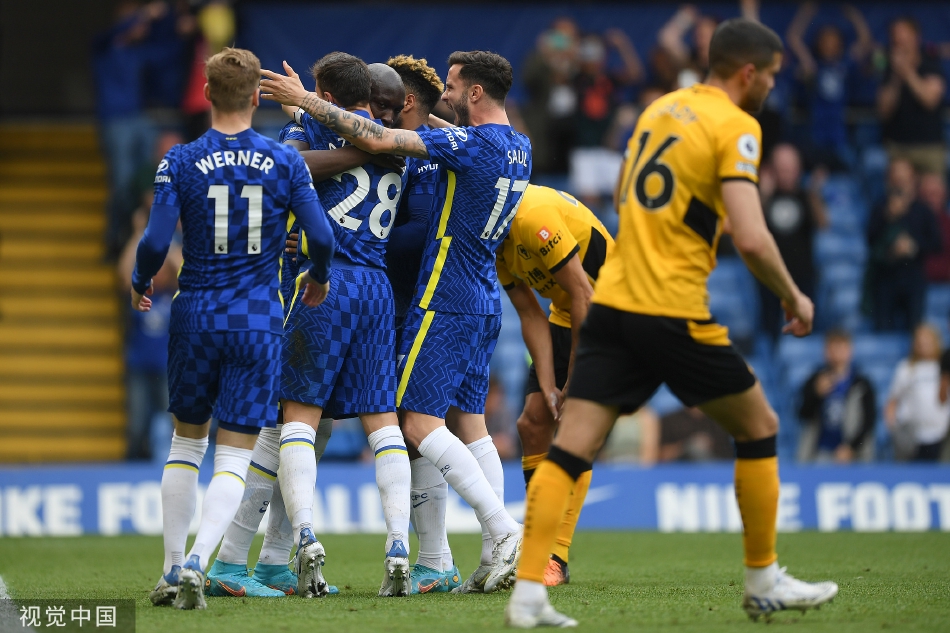[英超]切尔西2-2狼队