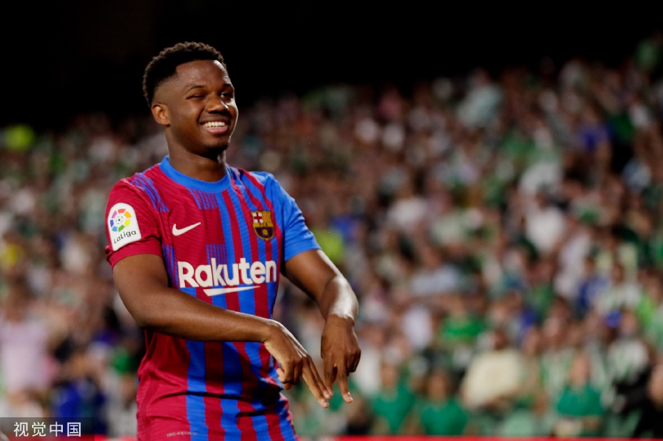 [西甲]巴萨2-1贝蒂斯