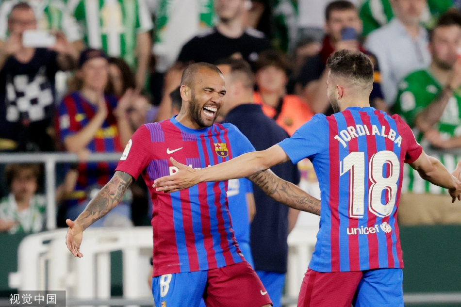 [西甲]巴萨2-1贝蒂斯