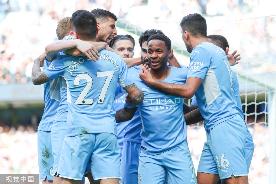 [英超]曼城5-0纽卡