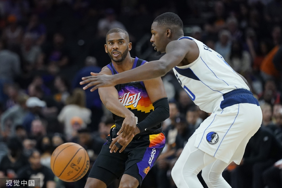 [NBA季后赛]独行侠114-121太阳