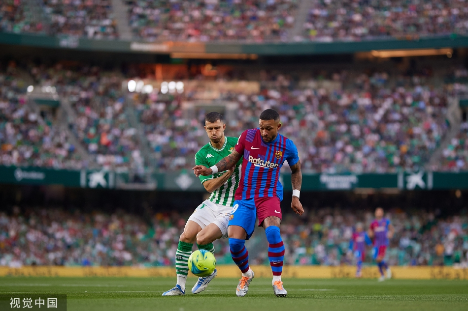 [西甲]巴萨2-1贝蒂斯