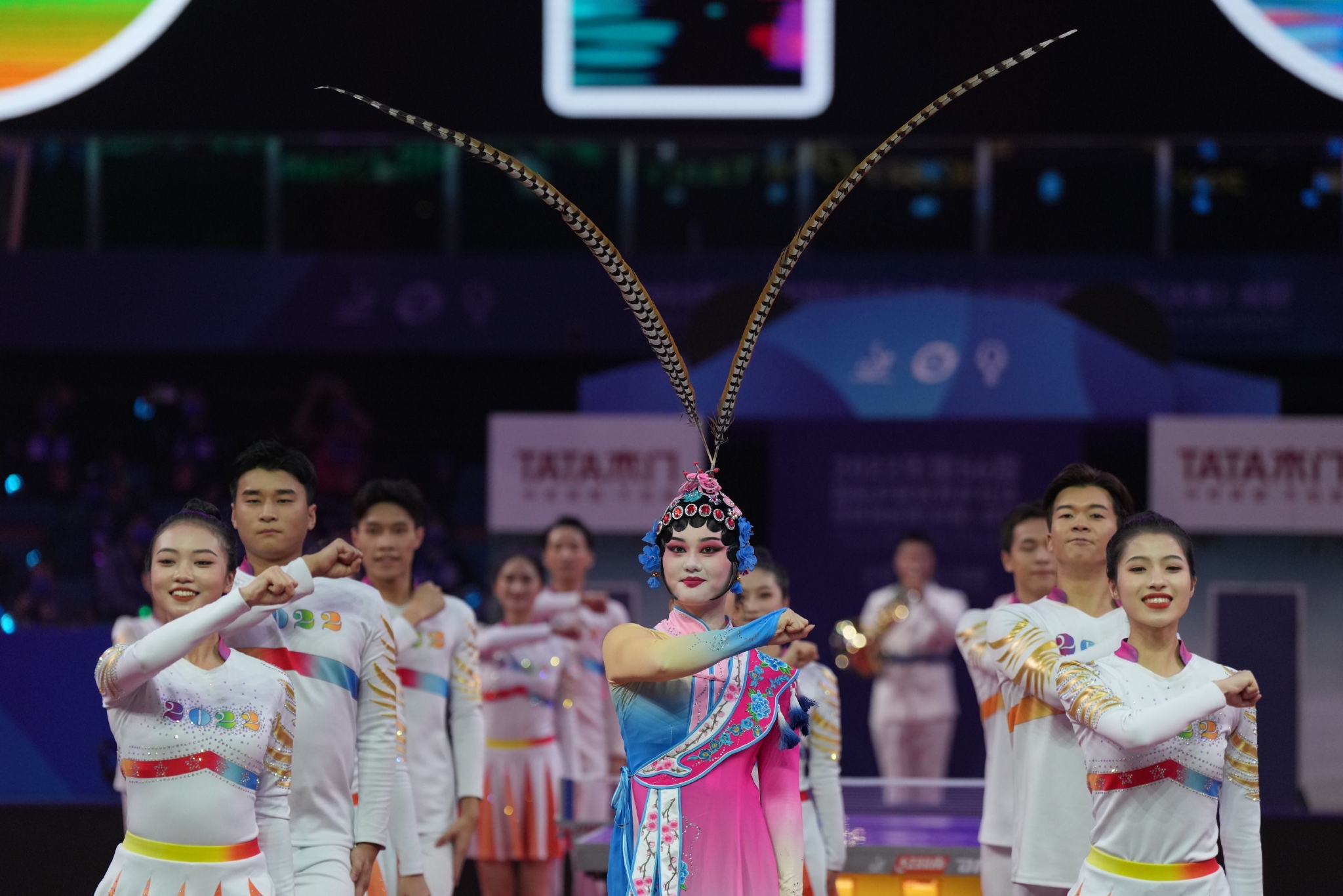 世乒赛开幕式成都举行