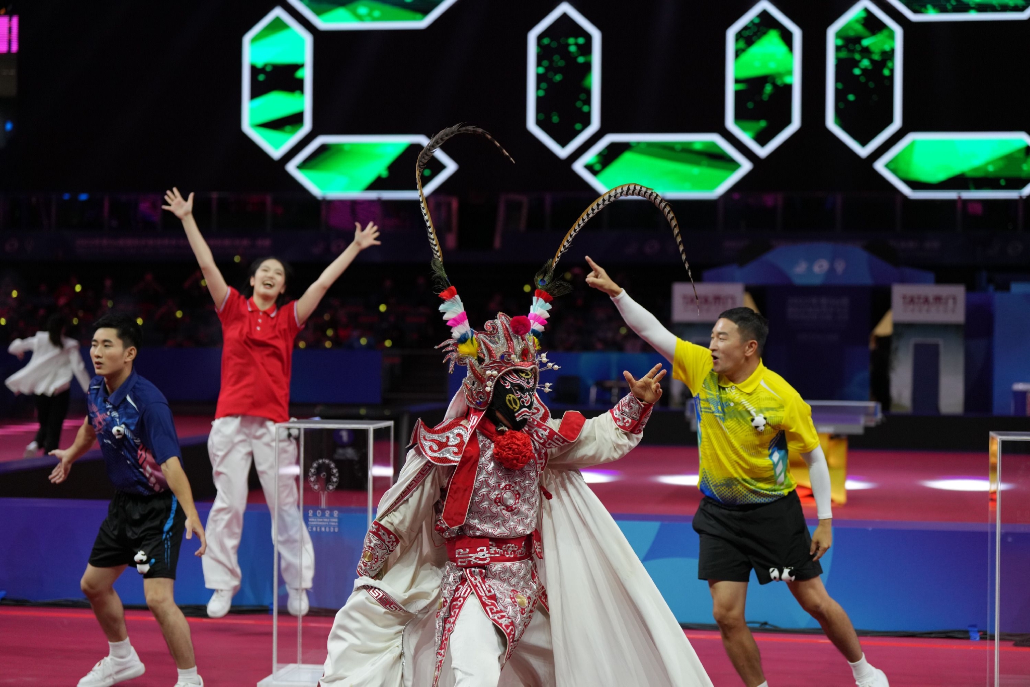 世乒赛开幕式成都举行