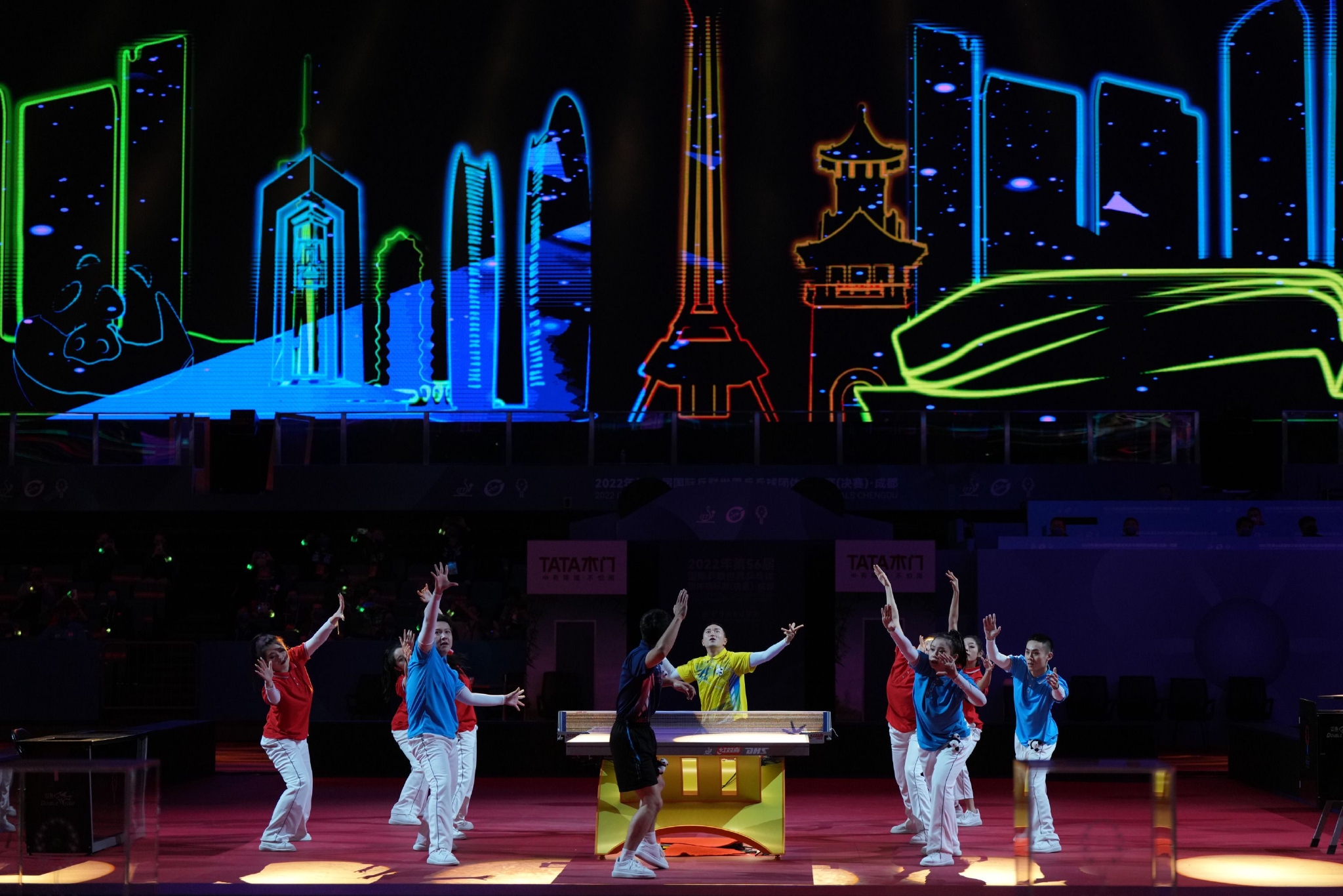 世乒赛开幕式成都举行