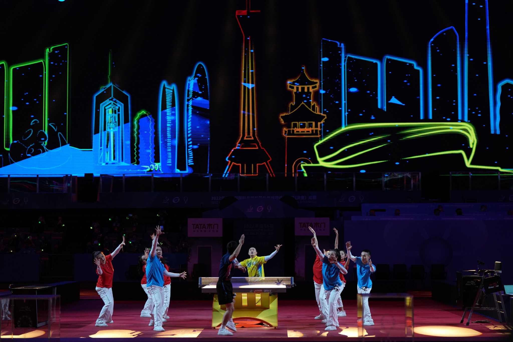 世乒赛开幕式成都举行